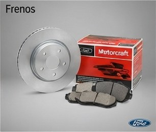 Pastillas y discos de frenos originales Ford Motorcraft en San Diego