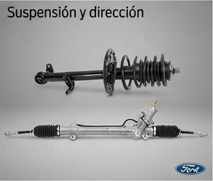 Repuestos de suspensión y dirección Ford, amortiguadores y terminales